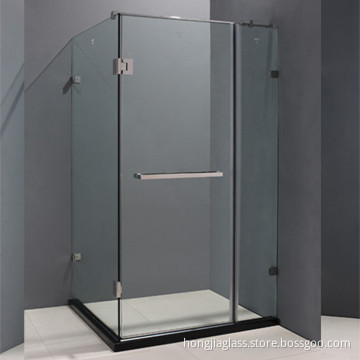 Tempered Glass Bathroom Door